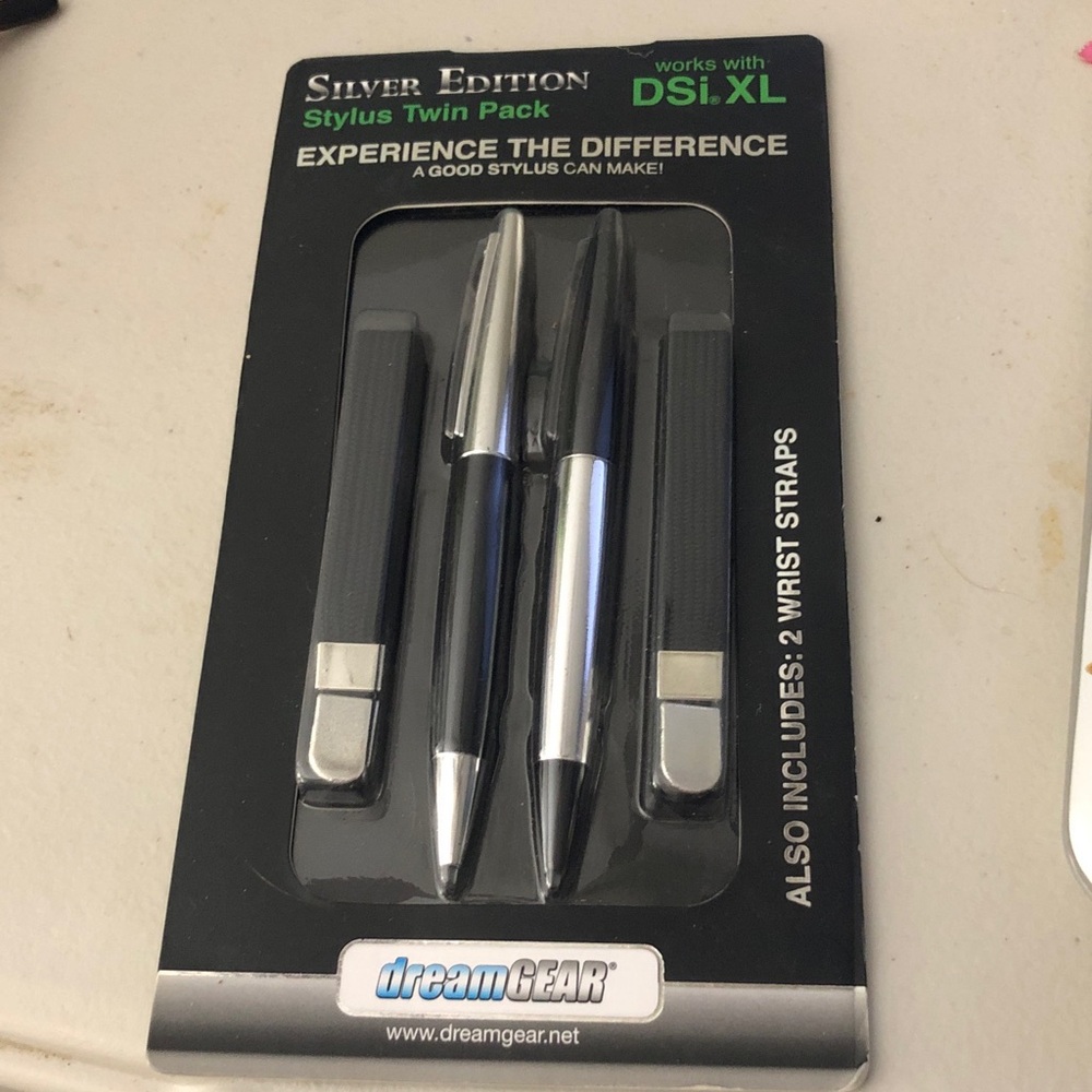 Nintendo DSi XL Large Stylus Twin Pack -